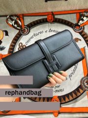 Replica Hermes Bags Store Jige 29cm Swift Leather Black