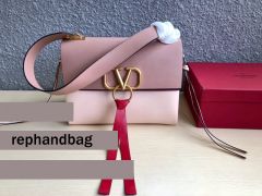Best Valentino VLOGO Ribbon Leather Crossbody Bag